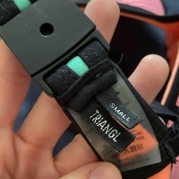 Triangl Bikini Top Multicolour Colour Block - Picture 3 of 3